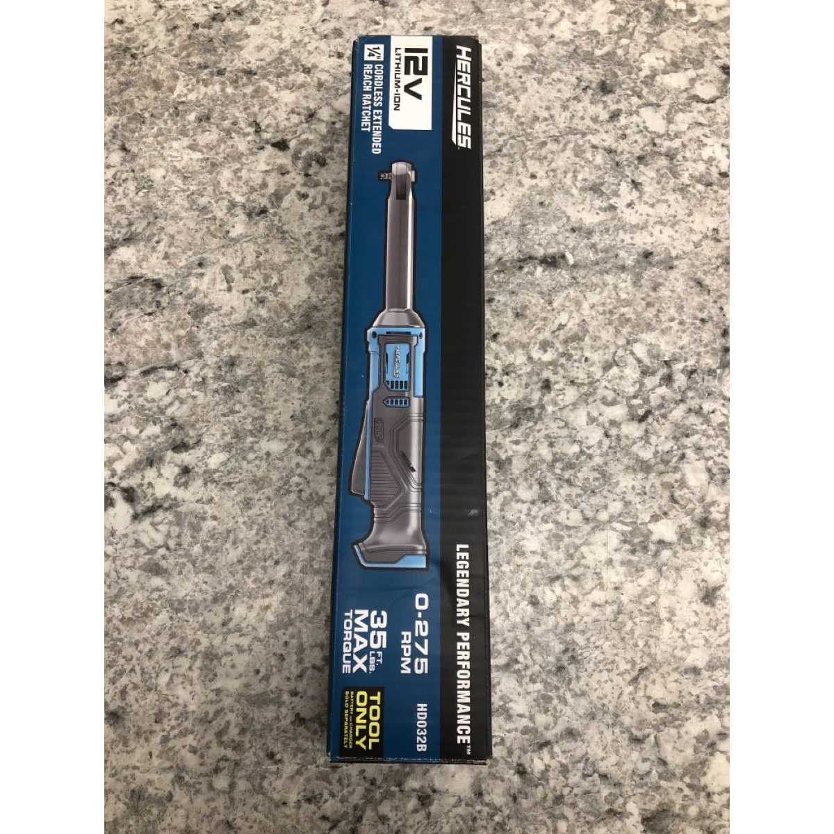 Hercules 12V Cordless 1/4 in. Extended Reach Ratchet - Image 5