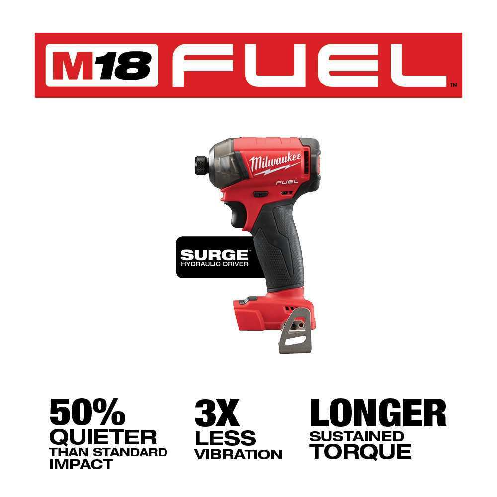 Milwaukee 2760-20 M18 FUEL SURGE 1/4 in. Hex Hydraulic Driver Tool - Image 5