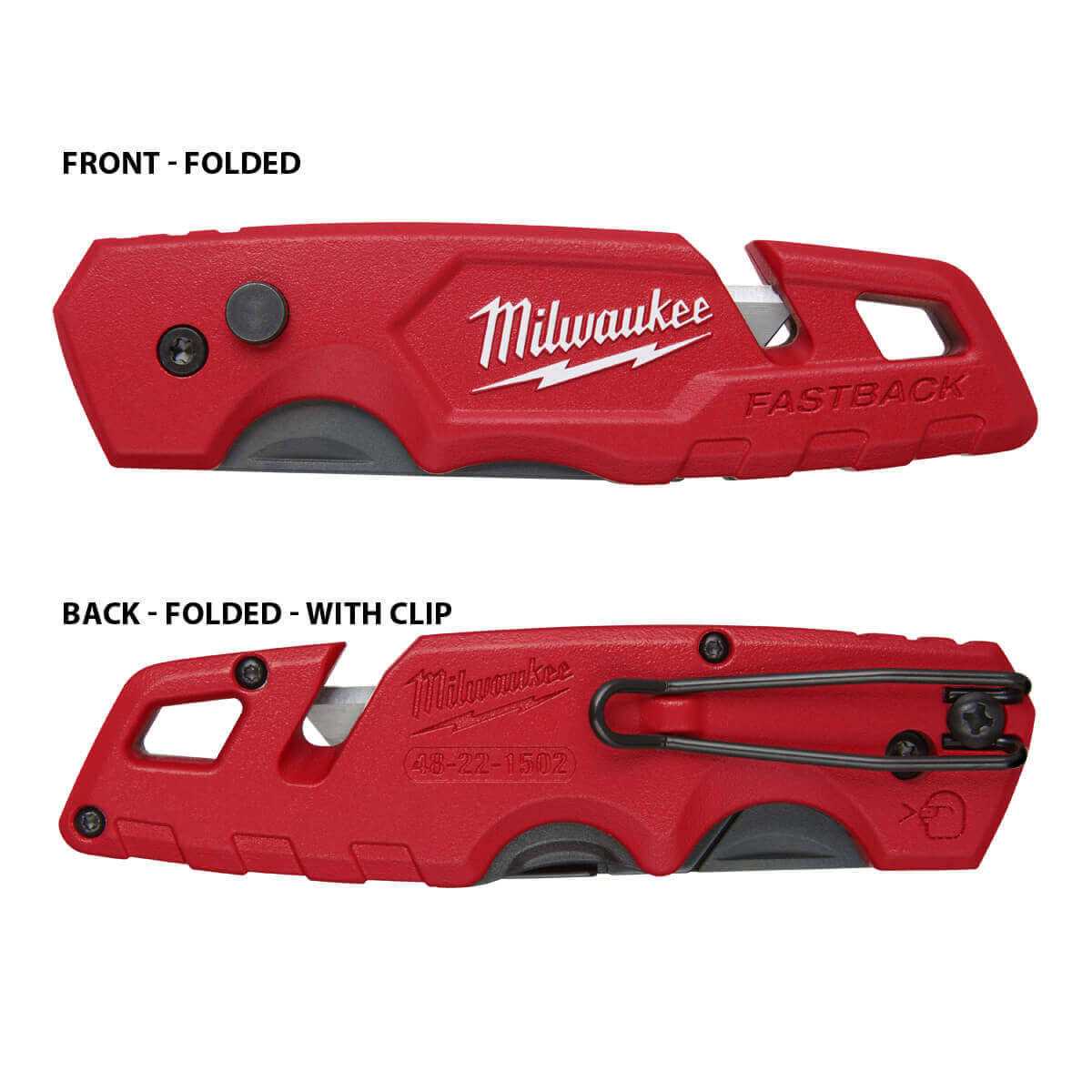 Milwaukee FASTBACK 48-22-1502 Folding Utility Knife - Image 5