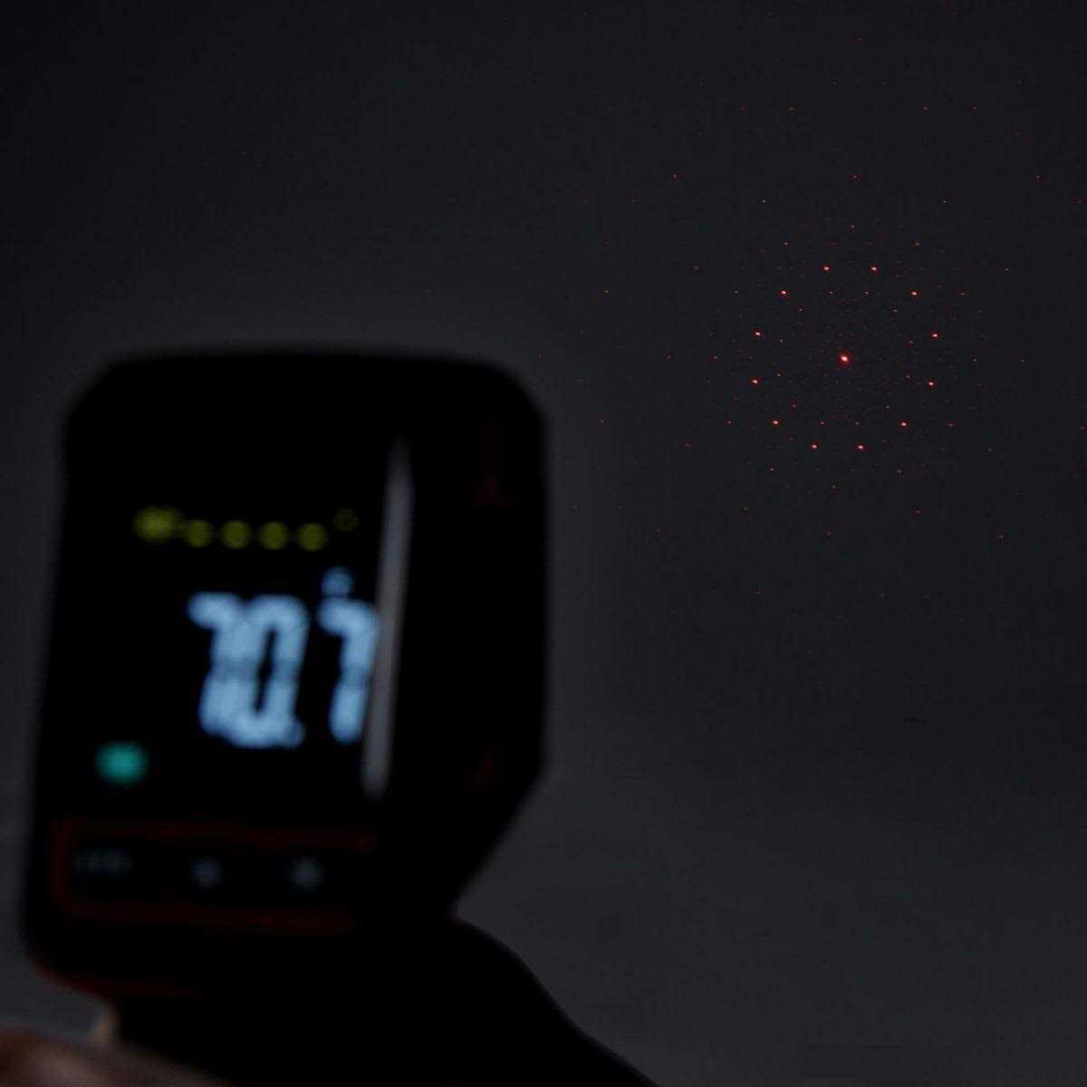 Ames Instruments 20:1 Infrared Laser Thermometer with Color Alarms 64847 - Image 4