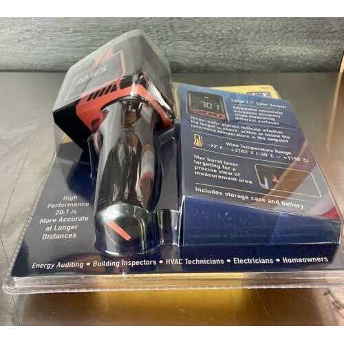 Ames Instruments 20:1 Infrared Laser Thermometer with Color Alarms 64847 - Image 5