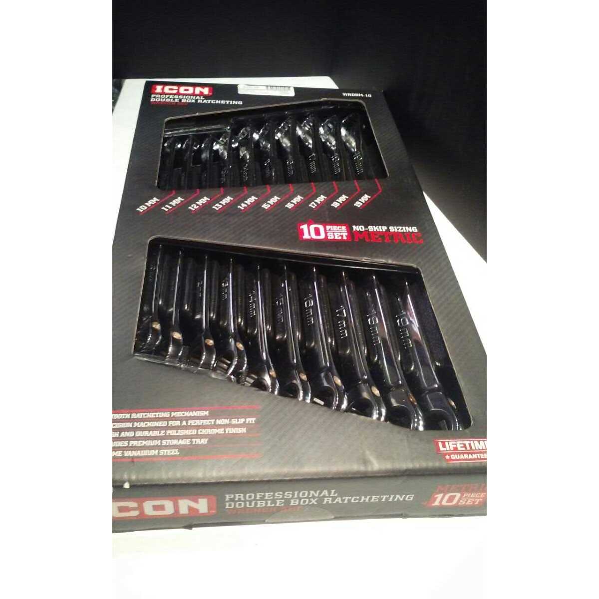 Icon Professional Metric Double Box Ratcheting Wrench - Image 4