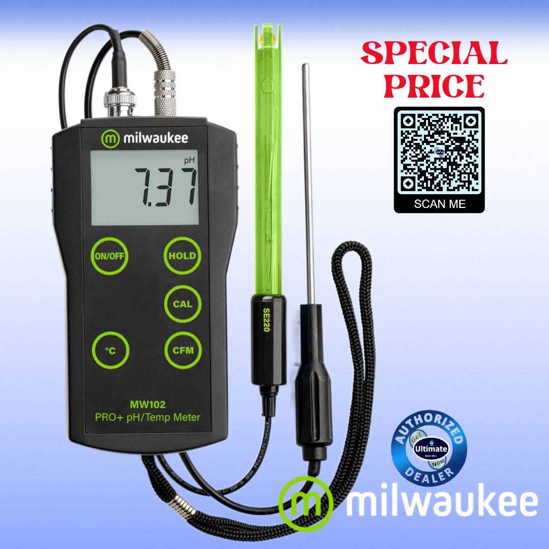 Milwaukee MW102 pH Temperature Meter - Image 2