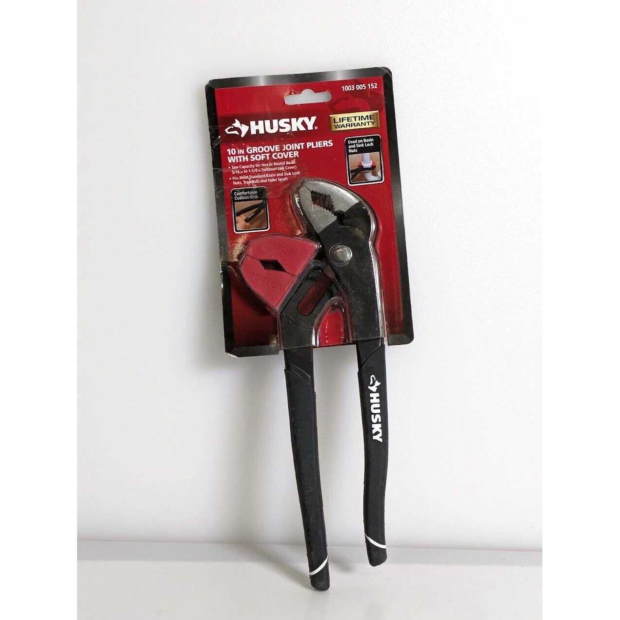 Husky 10 in. Soft Jaw Pliers - Image 3