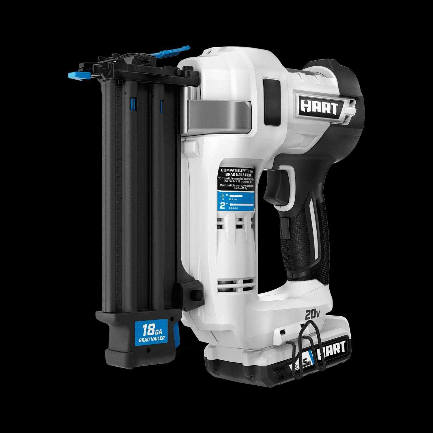 Hart 20-Volt 18-Gauge 2-Inch Brad Nailer Kit - Image 3