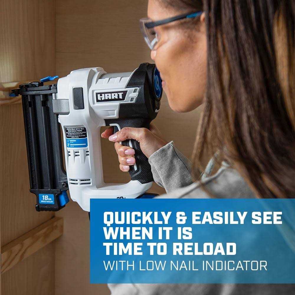 Hart 20-Volt 18-Gauge 2-Inch Brad Nailer Kit - Image 5