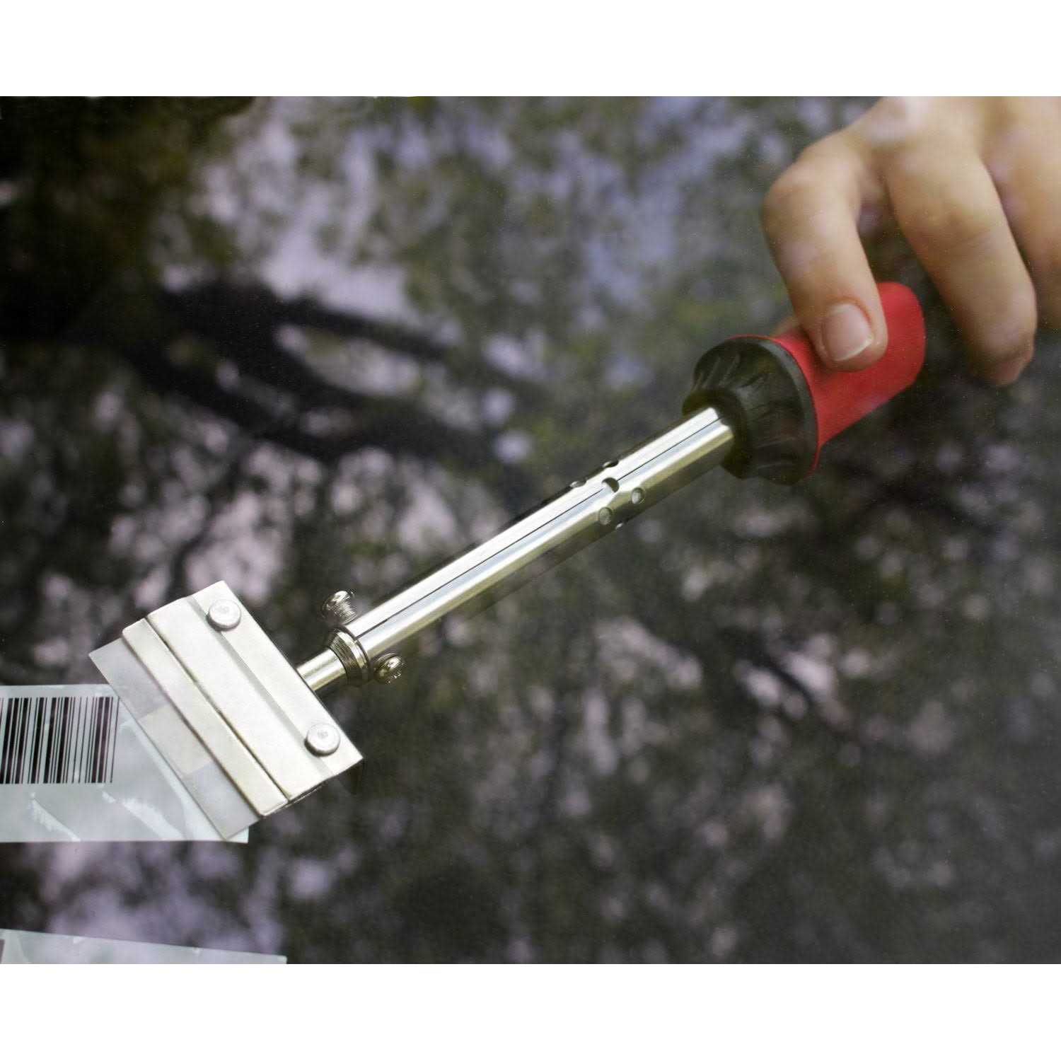 Ram-pro 110 W Sticker and Adhesive Remover Long Handle Floor Wall Scraper Tool Hot Blade Decal Remover Razor Blade Scraper Pinstripe Remover Hot - Image 5