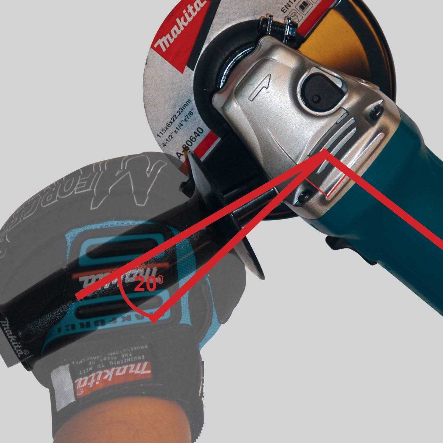 Makita GA4030 4 Angle Grinder - Image 5