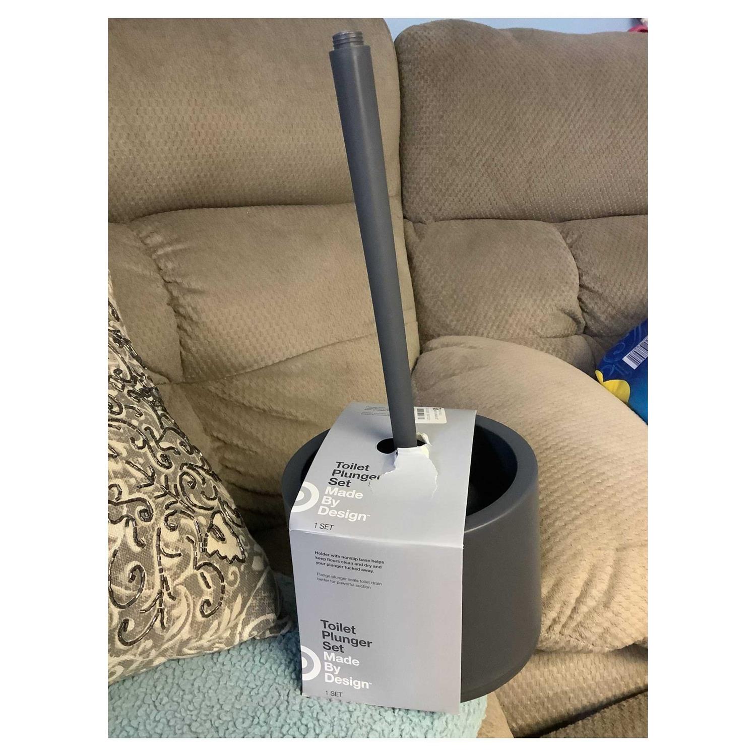 Made By Design Toilet Plunger with Holster Set - Image 2