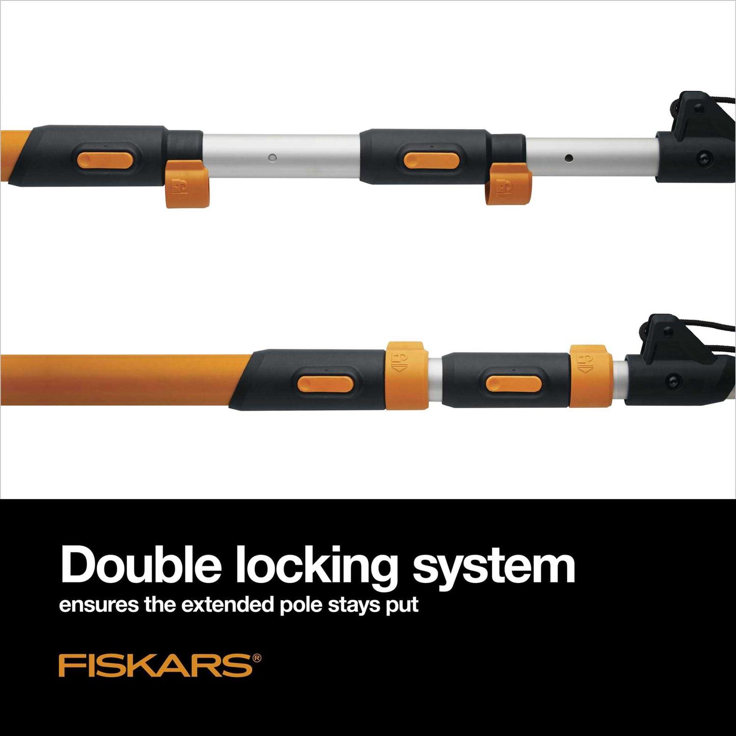 Fiskars Chain Drive Extendable Tree Pruner and Pole Saw - Image 3