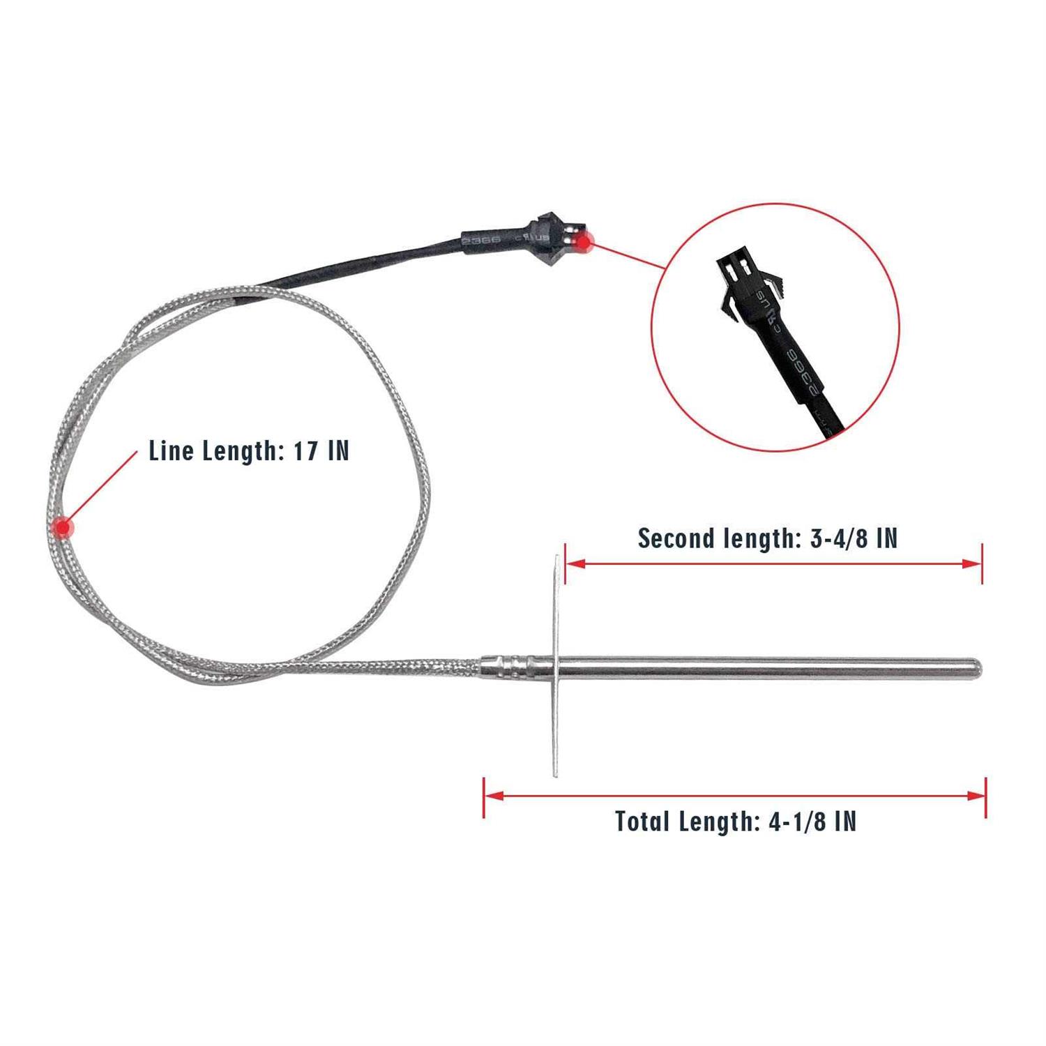 Entsong Replacement RTD Temperature Probe Sensor - Image 4