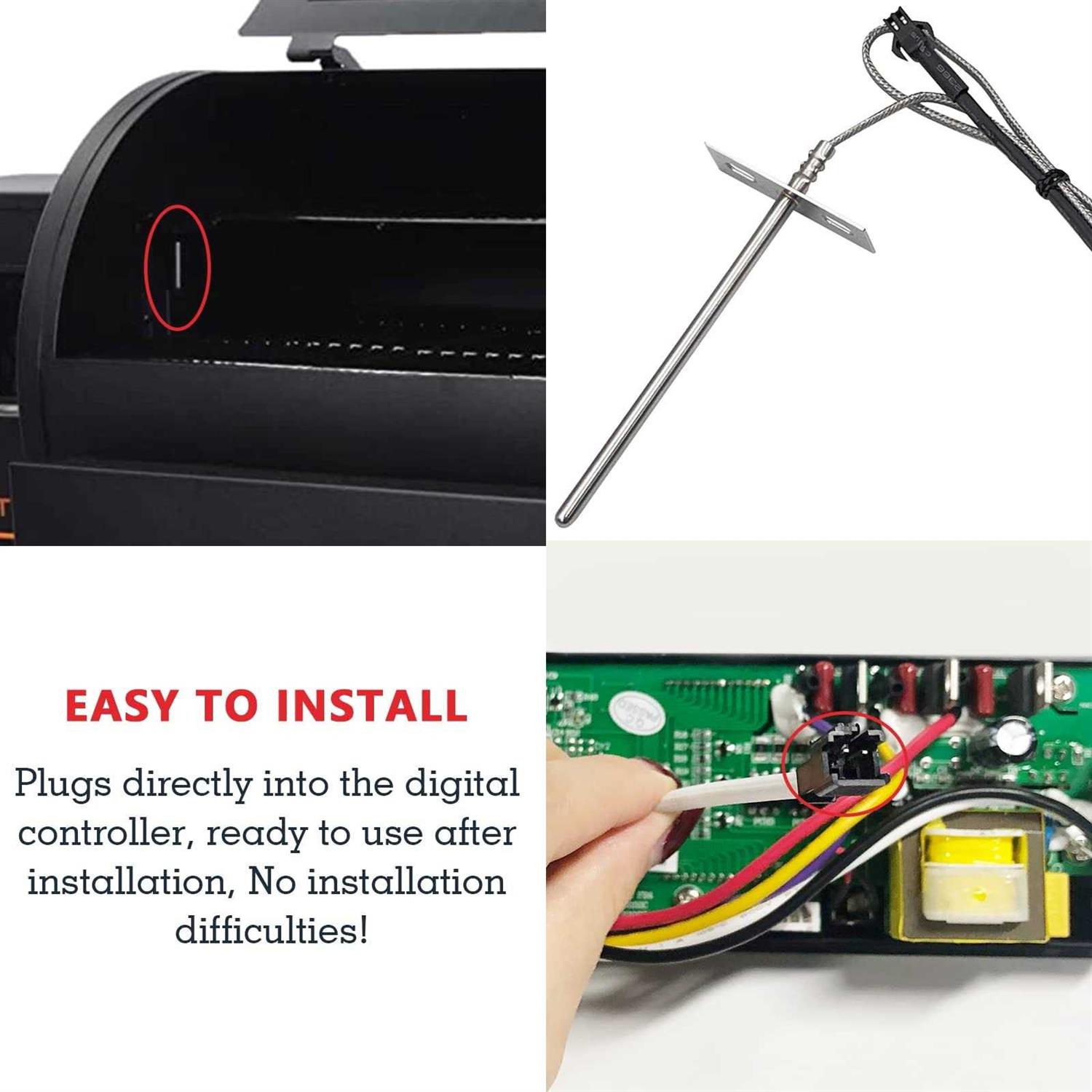 Entsong Replacement RTD Temperature Probe Sensor - Image 5