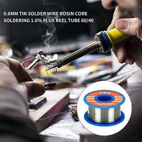 Soldering Iron Kit 60W Soldering Iron with Interchangeable Iron Tips 10-in-1 Adjustable Temperature Soldering Welding Iron Kit for Any Hobby - Image 5