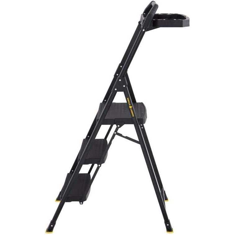 Gorilla Ladders 3-Step Aluminum Step Stool Ladder - Image 4