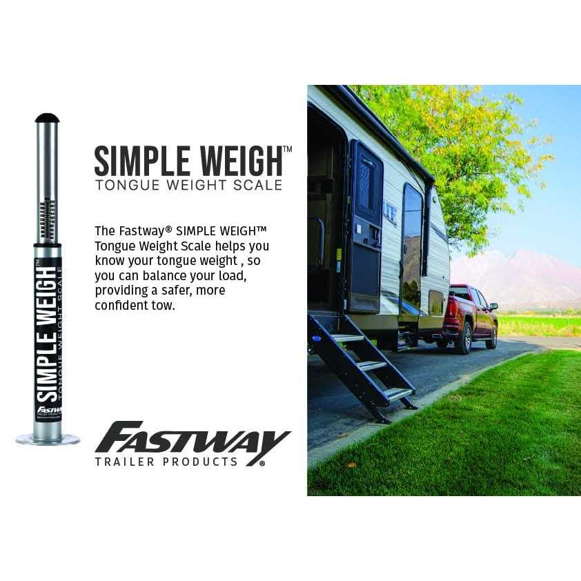 Fastway Trailer Products Simple WEIGH Tongue Scale - Image 4