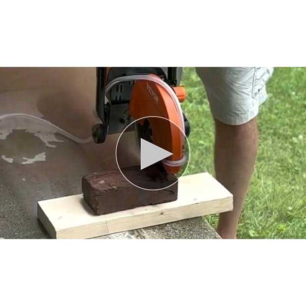 VEVOR Electric Concrete Saw, 14 in Circular Saw Cutter with 5 in Cutting Depth, Wet/Dry Disk Saw Cutter Includes Water Line, Pump and Blade - Image 3