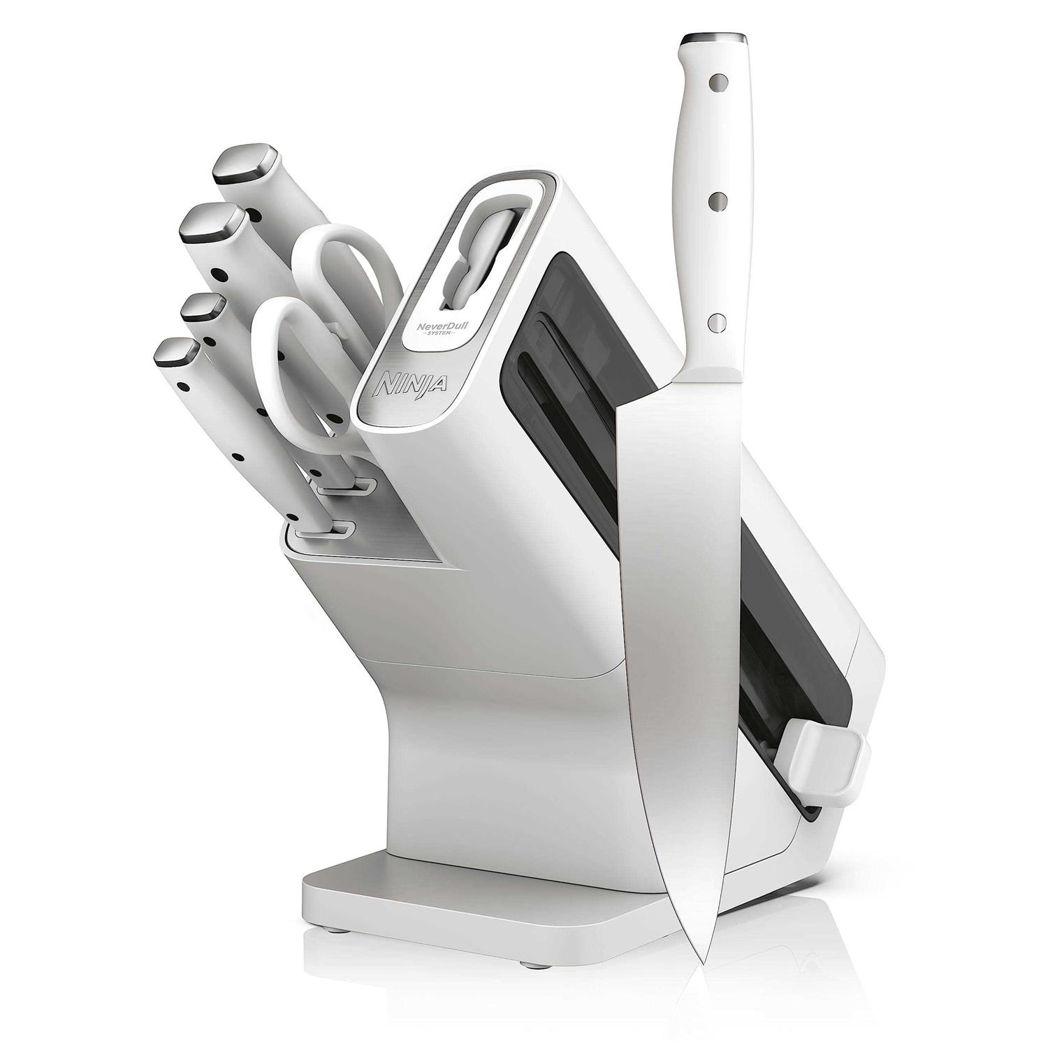 Ninja K12007WHBN NeverDull 7-Piece Prep Knife System