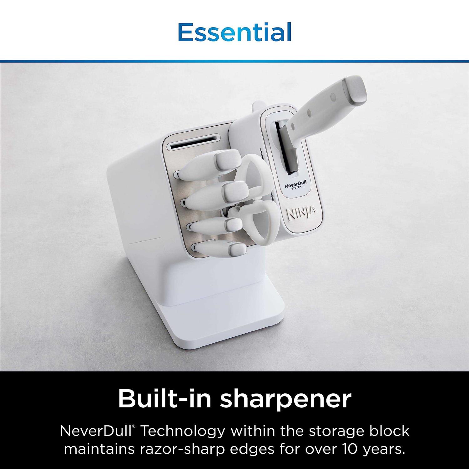 Ninja K12007WHBN NeverDull 7-Piece Prep Knife System - Image 4