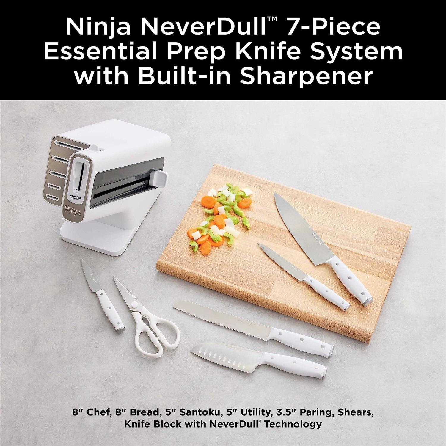 Ninja K12007WHBN NeverDull 7-Piece Prep Knife System - Image 5