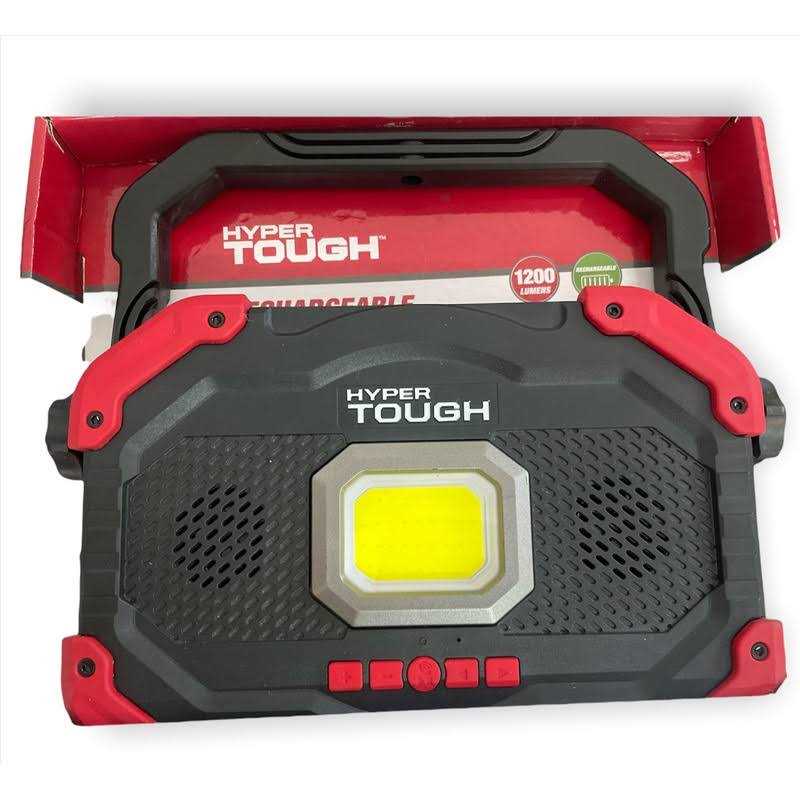 Hyper Tough 1200 Lumen LED Rechargeable Work Light - Image 5
