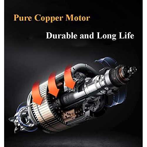 ANGELLOONG Lapidary Equipment DIY Jewelry Lapidary Saw for Cutting Rocks 110V Mini Table Saws Grinder Polishing Machine 0-10000r/min with Flexible Shaft,Right - Image 4