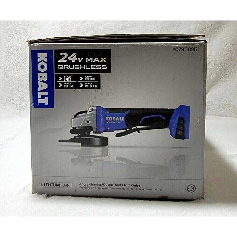 Kobalt 5-in 24-volt Max Paddle Switch Brushless Cordless Angle Grinder - Image 5