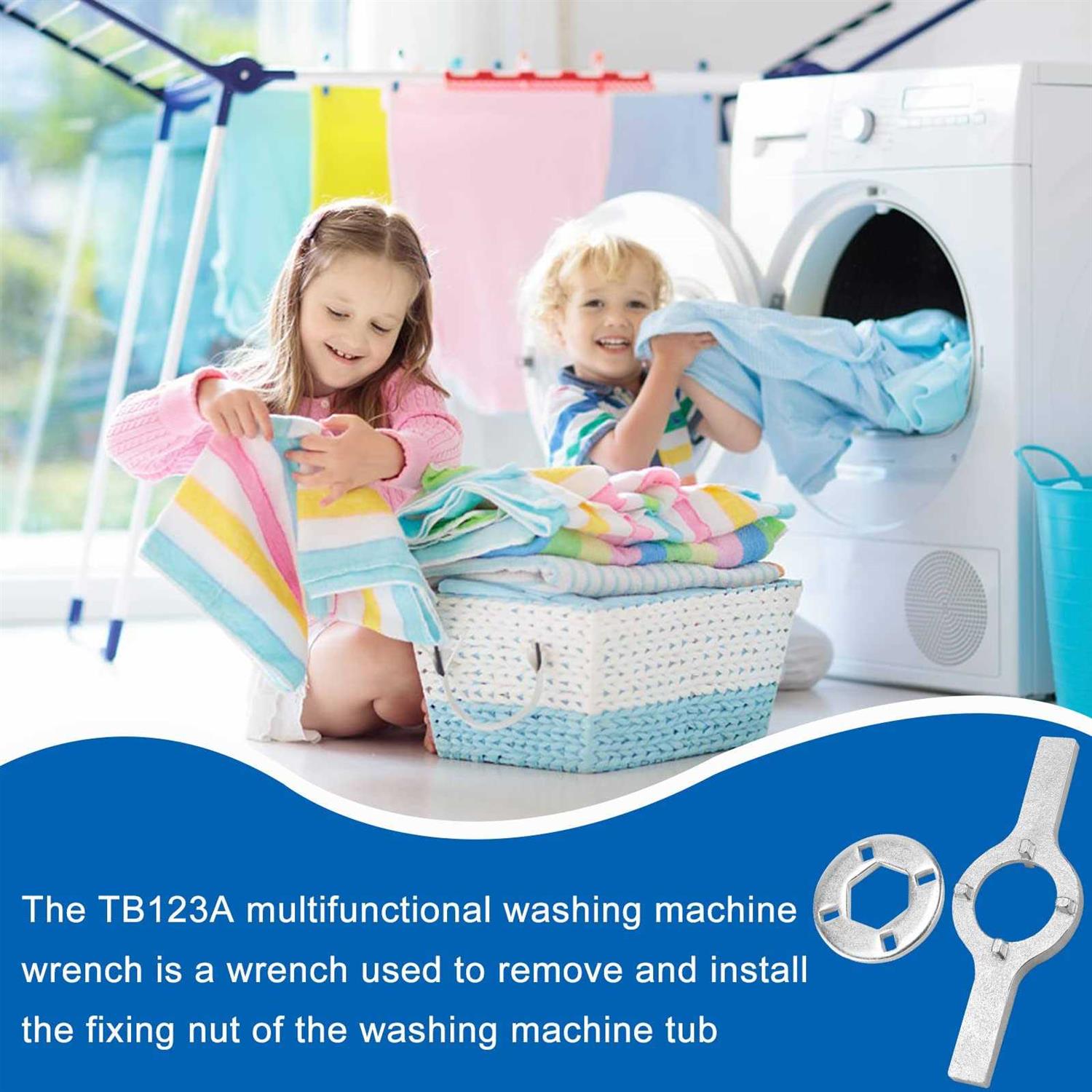 AMI Parts TB123A Washing Machine Spanner Wrench - Image 5