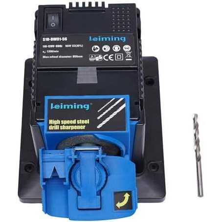 Quemarque Electric Drill Bit Sharpener Multifunction Electric Sharpening Machine Knife Chisel Scissor Sharpening Tool 110v - Image 5