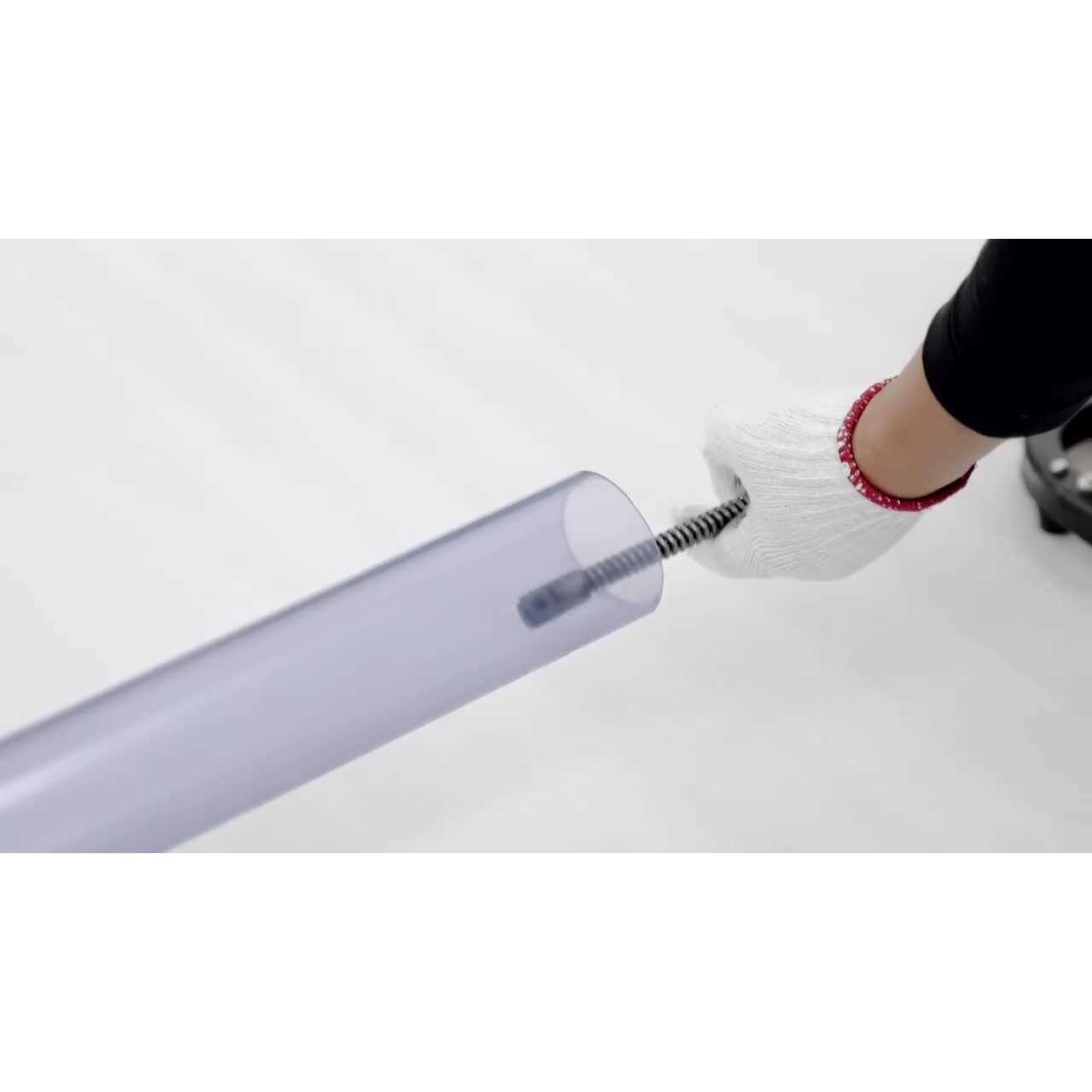 VEVOR Electric Drain Auger 50 ft. x 1/2 in. Drain Cleaner Machine Auto Feed with 4 1 in. to 4 in. Pipes - Image 5