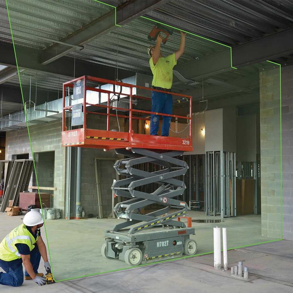 Spectra Precision LT52G 5-Point and 2-Cross Green Beam Line Laser Level - Image 4