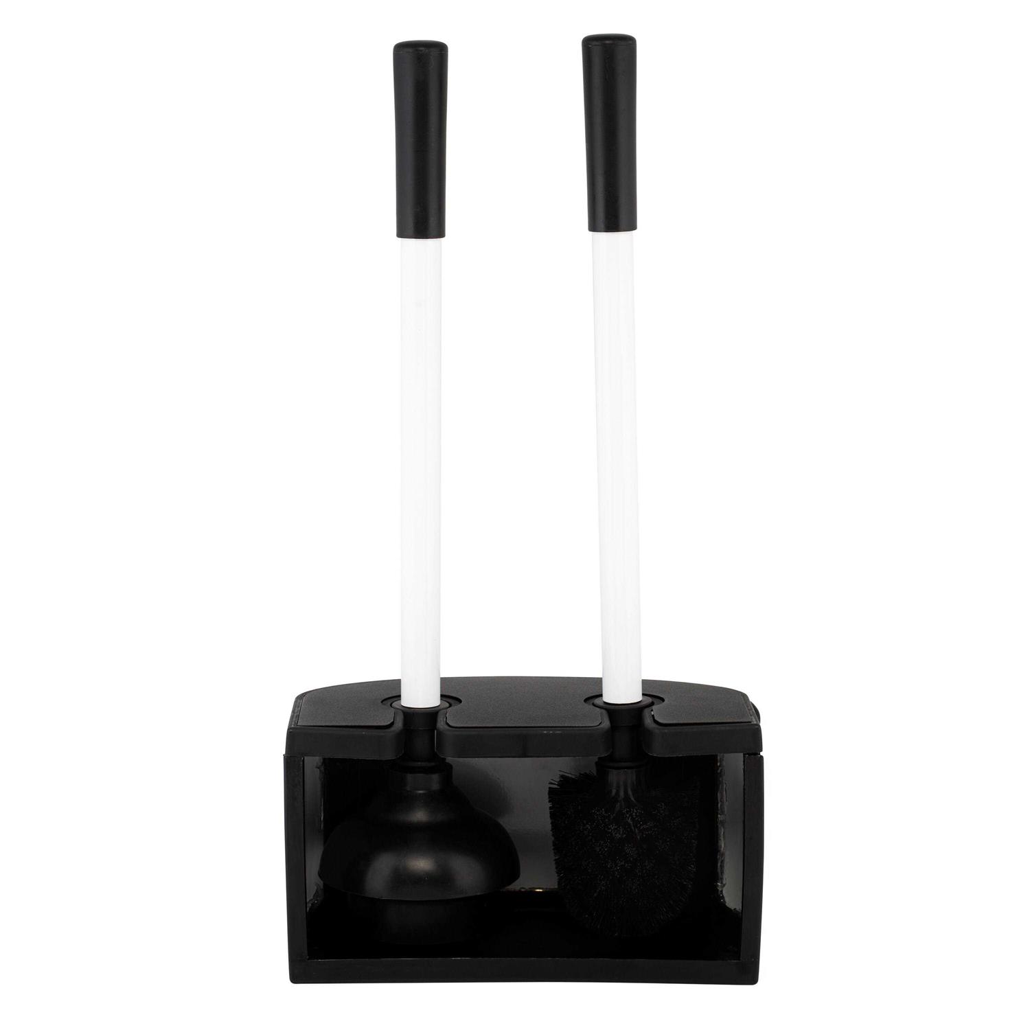 Bath Bliss 2-in-1 Toilet Brush and Plunger Set - Image 3