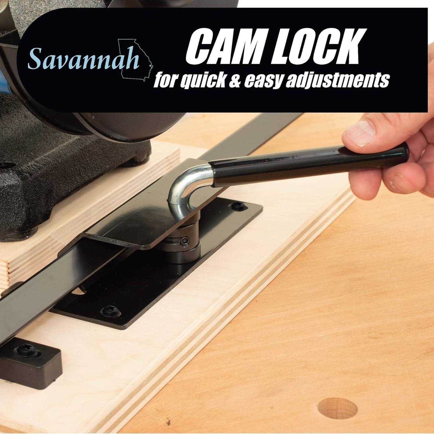 Pro Grind Sharpening System for 6 Inch Grinders to Sharpen Lathe Turning Tools, Chisels, Skews, Bowl Spindle Gouges • Includes Setup Blocks and Quad - Image 3