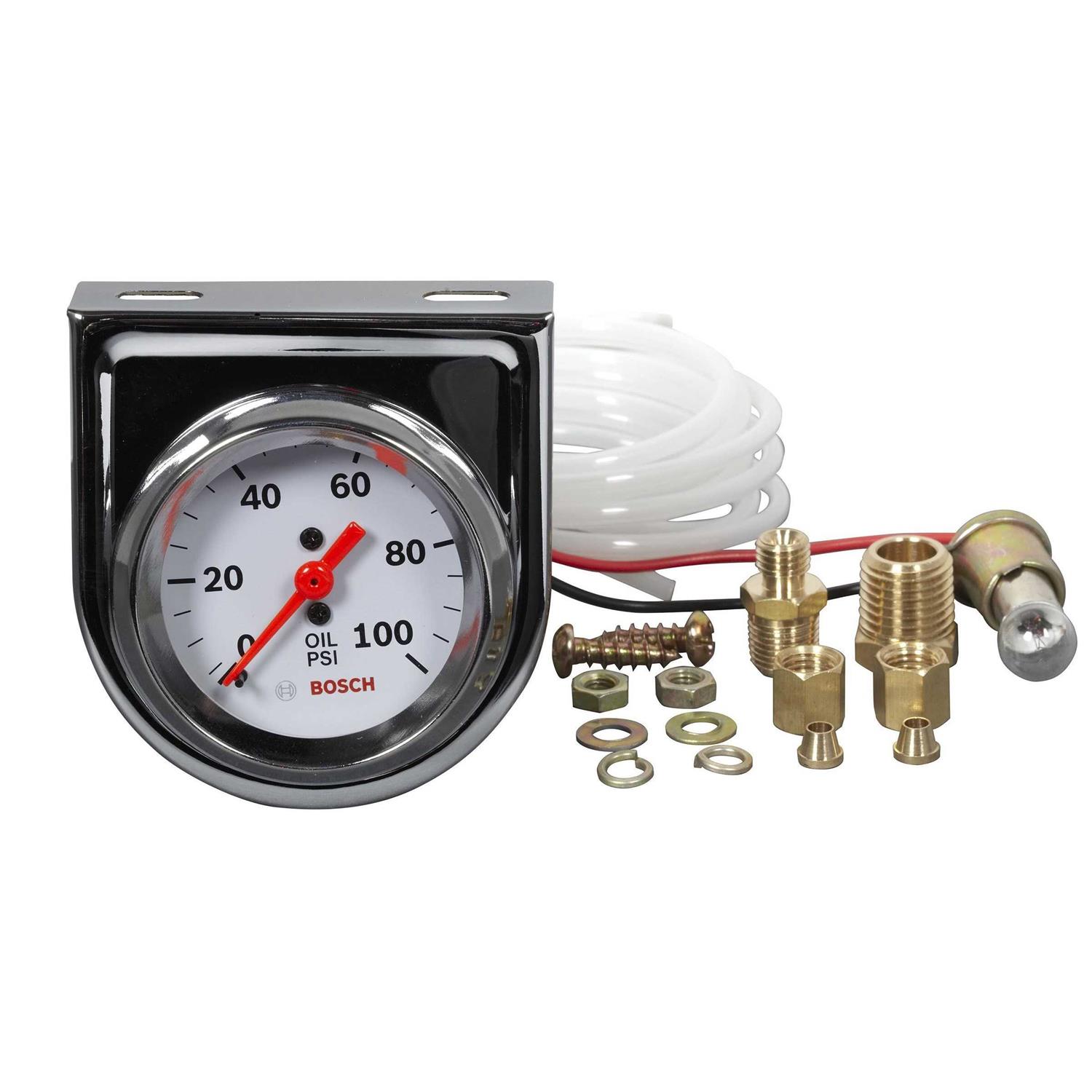Bosch Gauges Style Line 2 inch Mechanical Oil Pressure Gauge - Image 3
