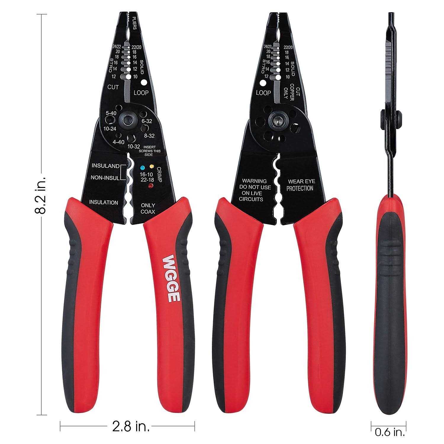 WGGE Wg-015 Professional crimping Tool/Multi-Tool Wire Stripper and Cutter - Image 4