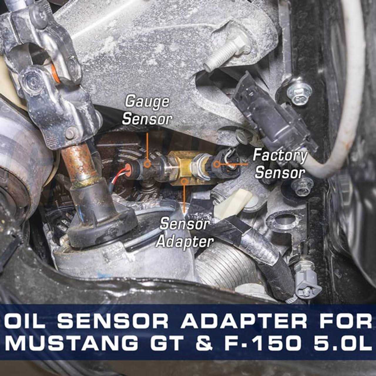 GlowShift Oil Sensor Thread Adapter for Oil Pressure & Oil Temperature Sensors - Image 3