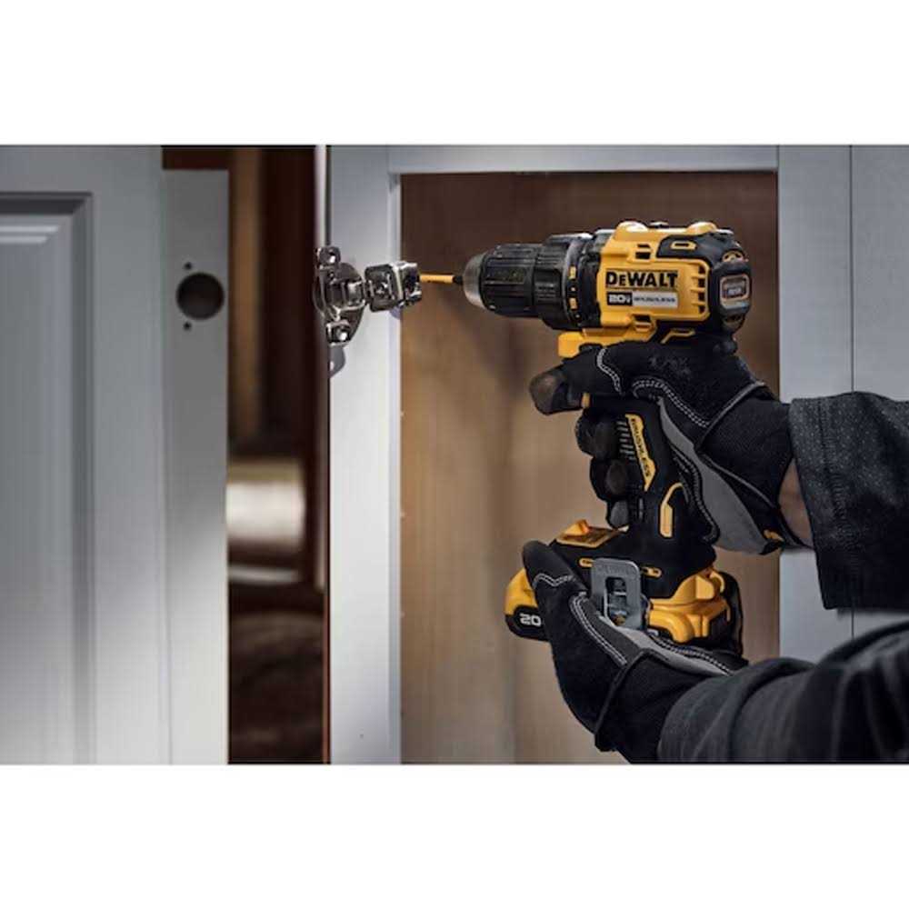 DEWALT DCD793D1 20V MAX Brushless Cordless 1/2 Drill/Driver Kit - Image 5
