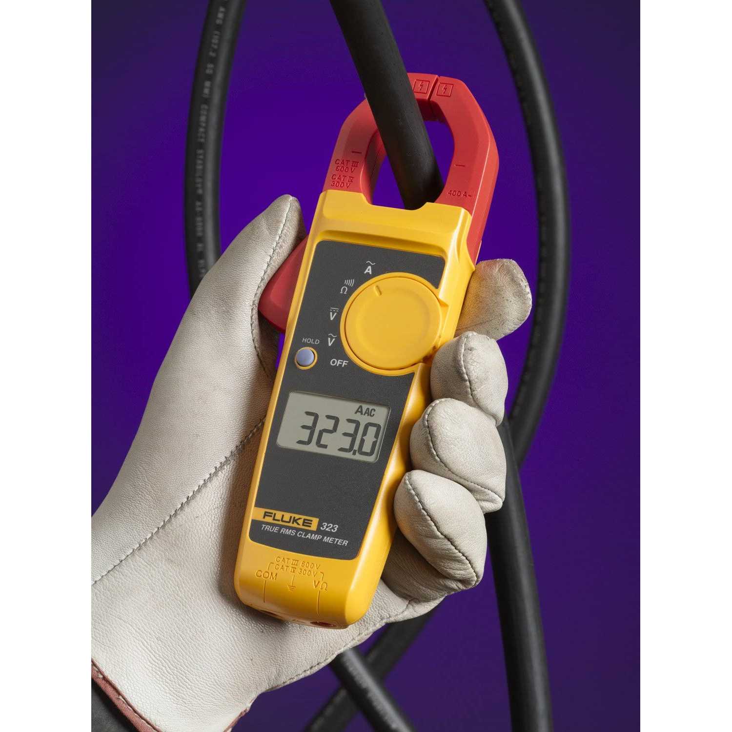 Fluke 323 True-RMS Clamp Meter FLUKE-323 - Image 3