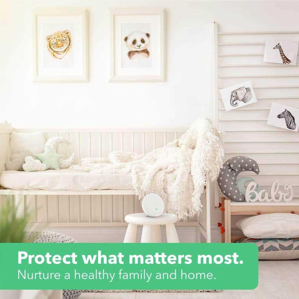 Airthings Wave Mini Battery Operated Smart Indoor Air Quality Monitor with Mold-Risk Indication - Image 3