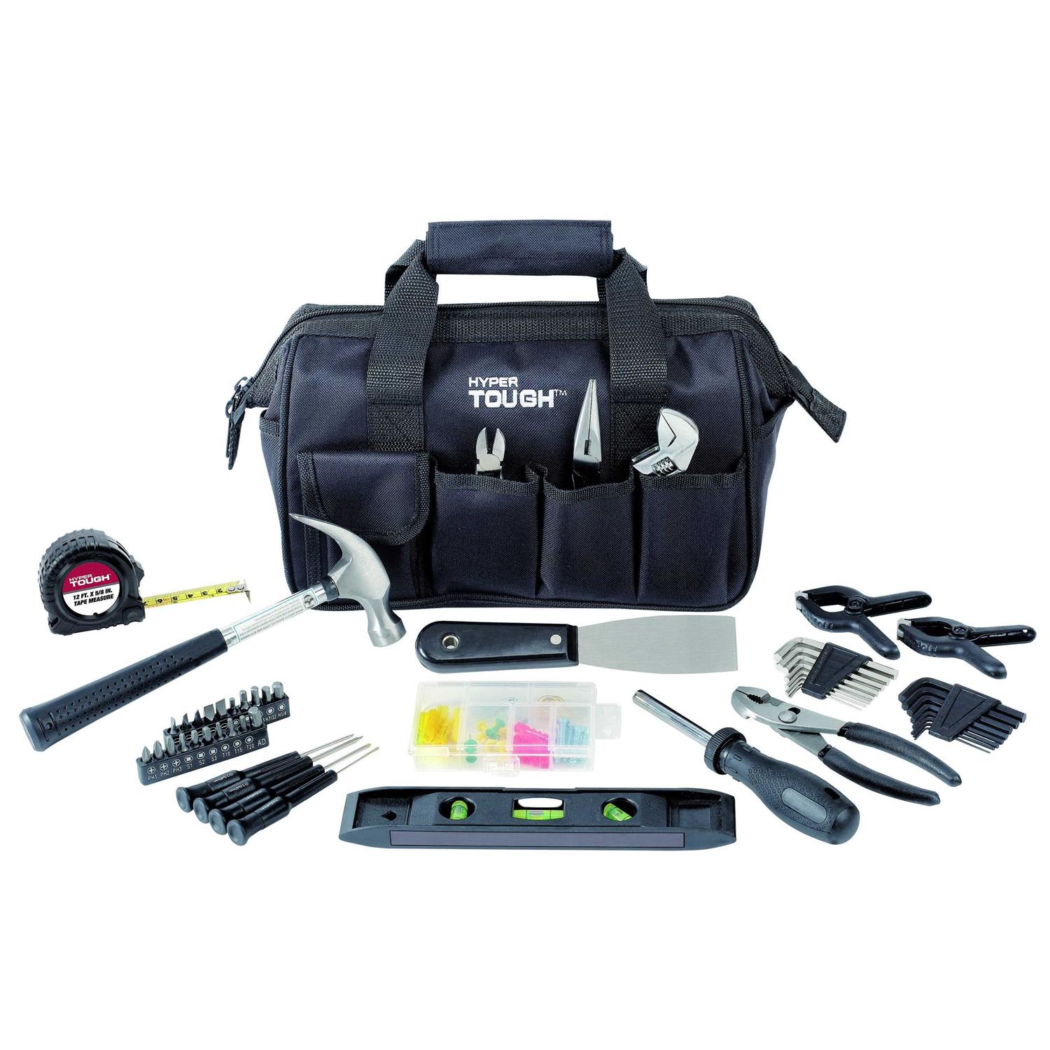 Hyper Tough 89-Piece Household Tool Set