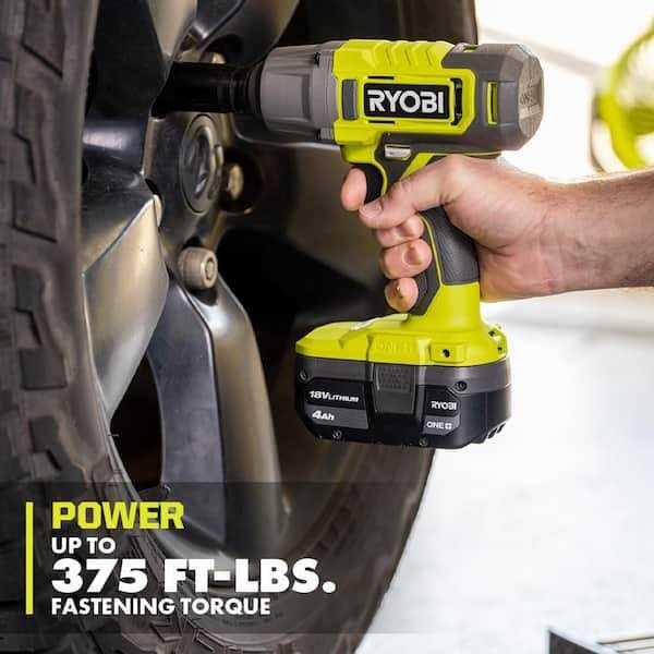 Ryobi PCL265 18V ONE+ Cordless 1/2 in. Impact Wrench - Image 4