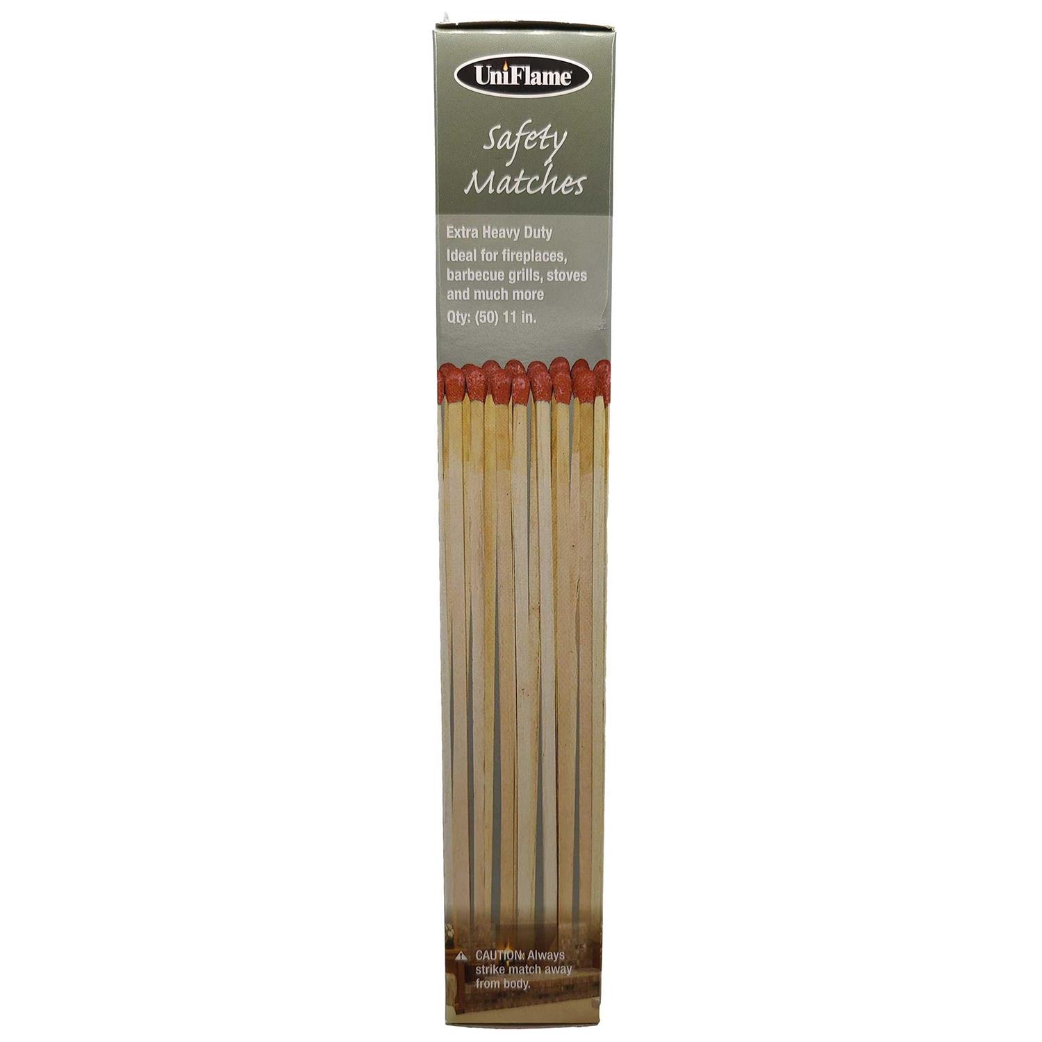 Extra Heavy Duty Long Safety Matches Long Wooden Fireplace Matches for Candles - Image 5