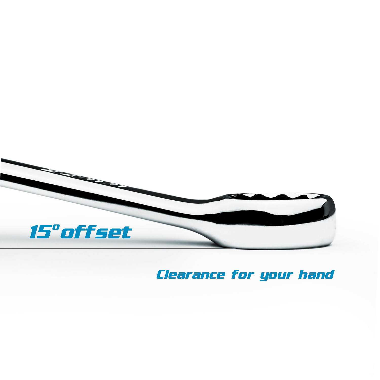 Capri Tools SmartKrome Combination Wrench Set with The Mechanic's Tray - Image 4