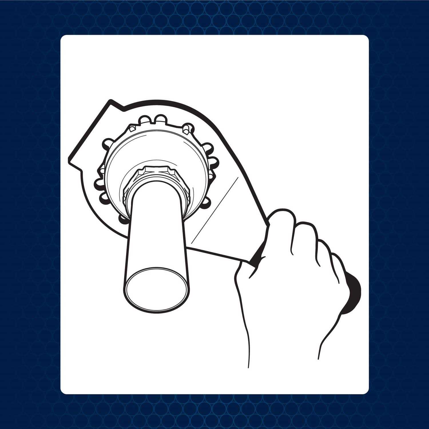 Superior Tool 13 Drain Wrench 03710 - Image 3