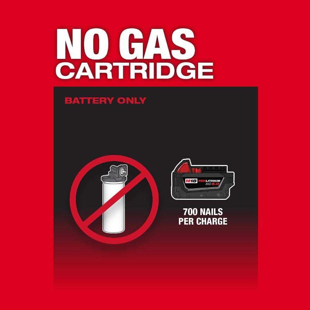 Milwaukee 2745-20 M18 FUEL 30-Degree Framing Nailer - Image 4