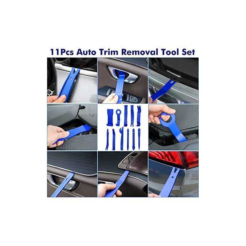 Glk 248pcs Trim Removal Tool Pry Door Panel Radio Stereo Terminal Kit Fasteners Remover With Car Retainer Bumper Clips at MechanicSurplus.com - Image 5