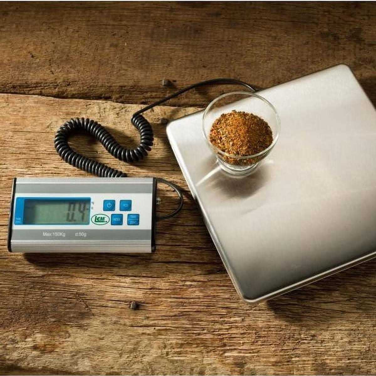 LEM 330 lb Stainless Steel Digital Scale - Image 4