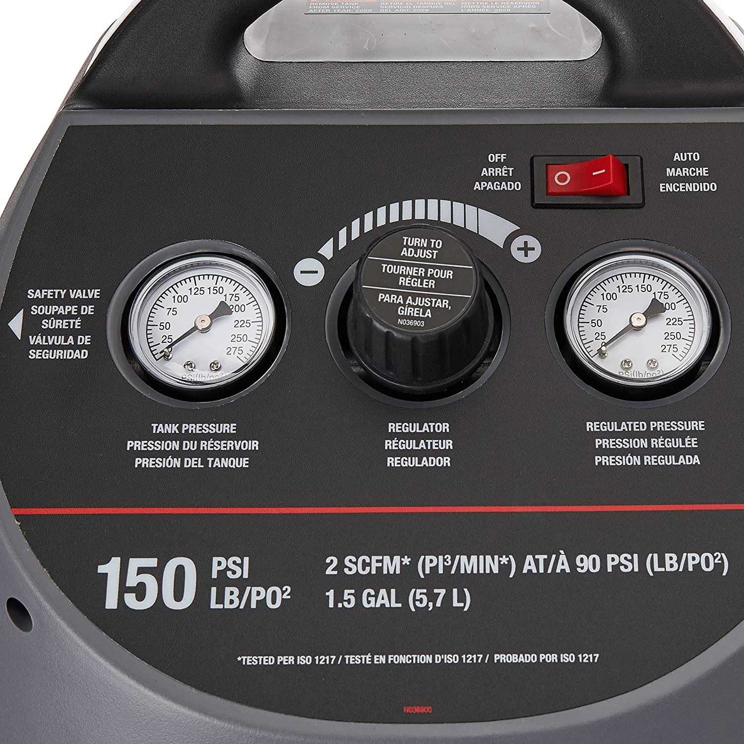 Porter Cable CMB15 Air Compressor - Image 3