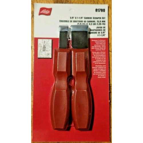 Lisle 81780 Carbide Scraper Set - Image 4