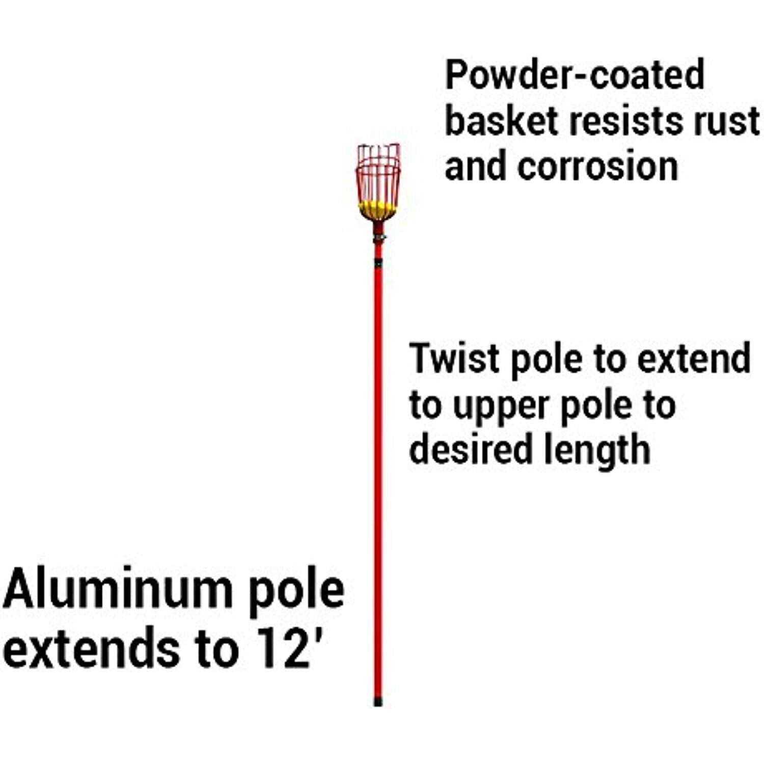 Corona Extendable Fruit Picker - Image 3