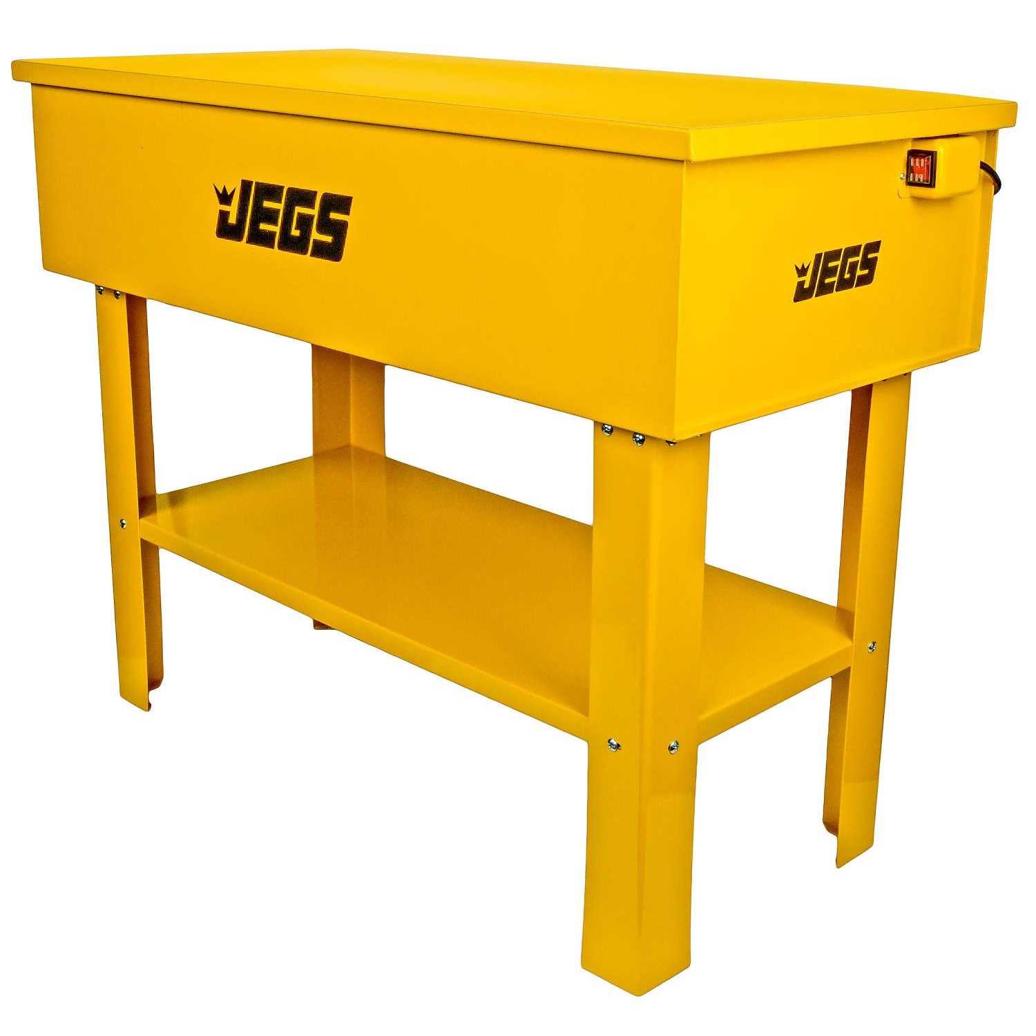 Jegs 40 Gallon Parts Washer with 24 Gallon Solvent Capacity & Electric Pump - Image 5